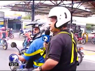 Motorizados recorren el sector este de San José sin mayor impacto vial