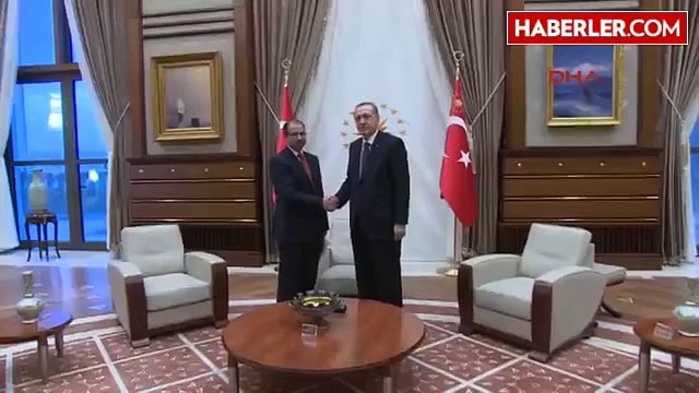 Irak Temsilciler Meclisi Başkanı Selim Cuburi, Cumhurbaşkanlığı Sarayı'nda