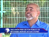 Discusión salarial entre sindicatos y gobierno se retomará después de elecciones