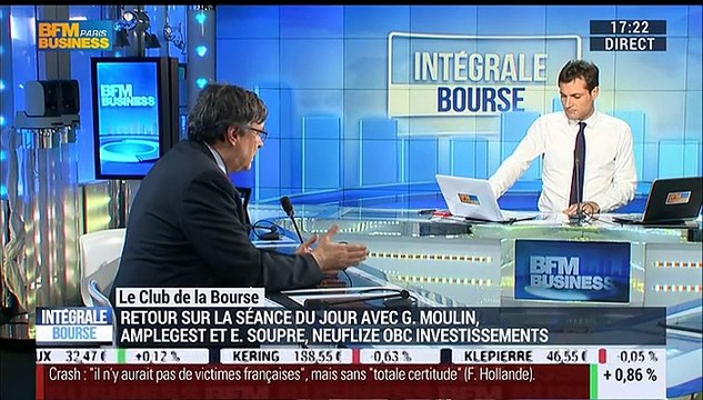 Le Club de la Bourse: Gérard Moulin, Emmanuel Soupre et Frédéric Rozier - 24/03