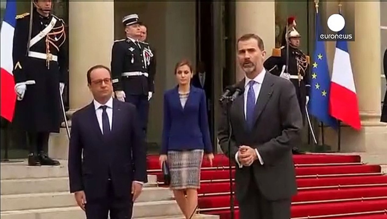 Γαλλία: Φρανσουά Ολάντ, Φίλιππος βασιλιάς Ισπαν...