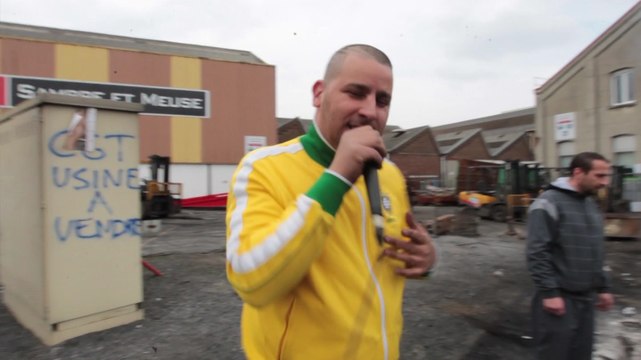 Improvisation de Najib, ouvrier-rappeur chez Sambre et Meuse à Feignies