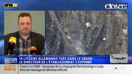 Crash A320: Le maire d'Haltern am See la ville d'origine de 16 victimes temoigne