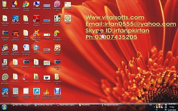 How to use images in WordPress video tutorials in Urdu Hindi Part 5