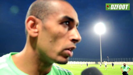 Doukha, "M'Bolhi absent, à moi de saisir ma chance"