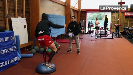 Le RCT se prépare avant d'affronter Toulouse