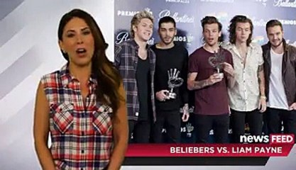 Liam Payne Abused Justin Bieber OMG! 2015