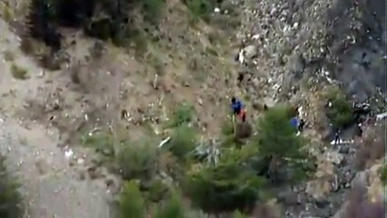 Download Video: RAW FOOTAGE Germanwings Airbus A320 crashed in Alps