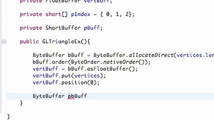 Android Application Development - 173 - ShortBuffer to handle Indices.mp4