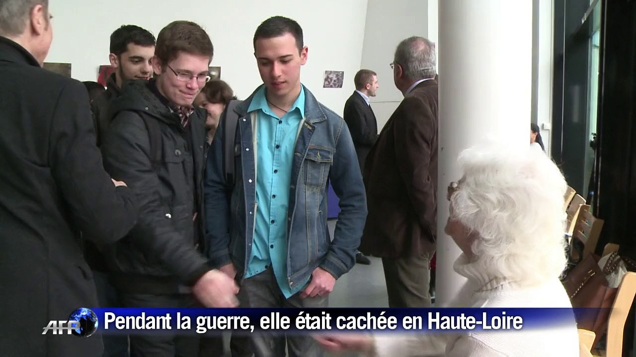 Shoah: une rescapée rencontre les lycéens qui l'ont retrouvée