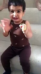 Intelligent two years old kid remembers more than 50 capital cities of the world