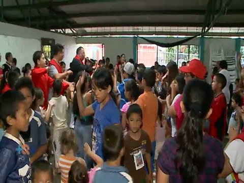 Comida y sonrisas hechas bendición