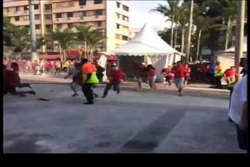 Fanáticos chilenos irrumpieron al Maracaná