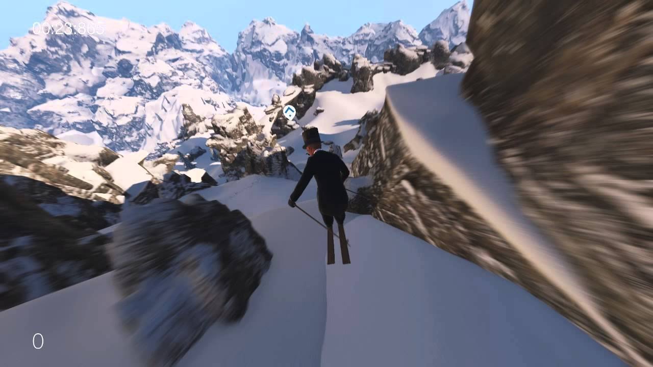 DOWNHILL IN A TOPHAT!! - SNOW #3