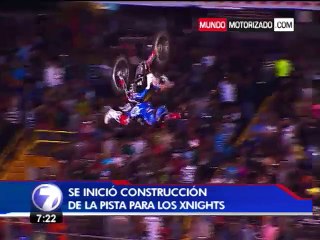 Inicia la construcción de la pista para X-Knights