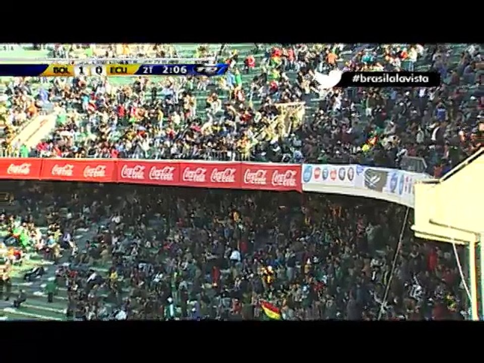 Gol Bolivia 1 - Ecuador 0