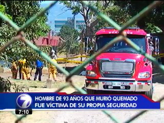 Anciano muere en incendio tras no poder escapar de su hogar