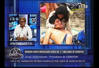 Turismo por Semana Santa dejaría de percibir hasta S/. 20 millones por huaicos