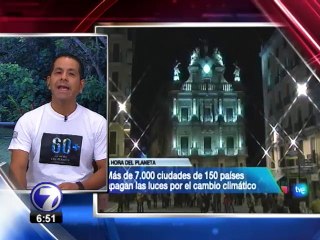 La Hora del Planeta, un apagón por el mundo y el cambio climático