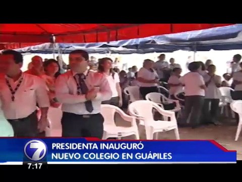 Presidenta realizó gira para inaugurar obras en la zona atlántica