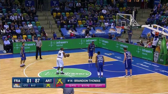 Gamewinner! Antonio Graves schießt die Artland Dragons in der zweiten Overtime zum Sieg BBL