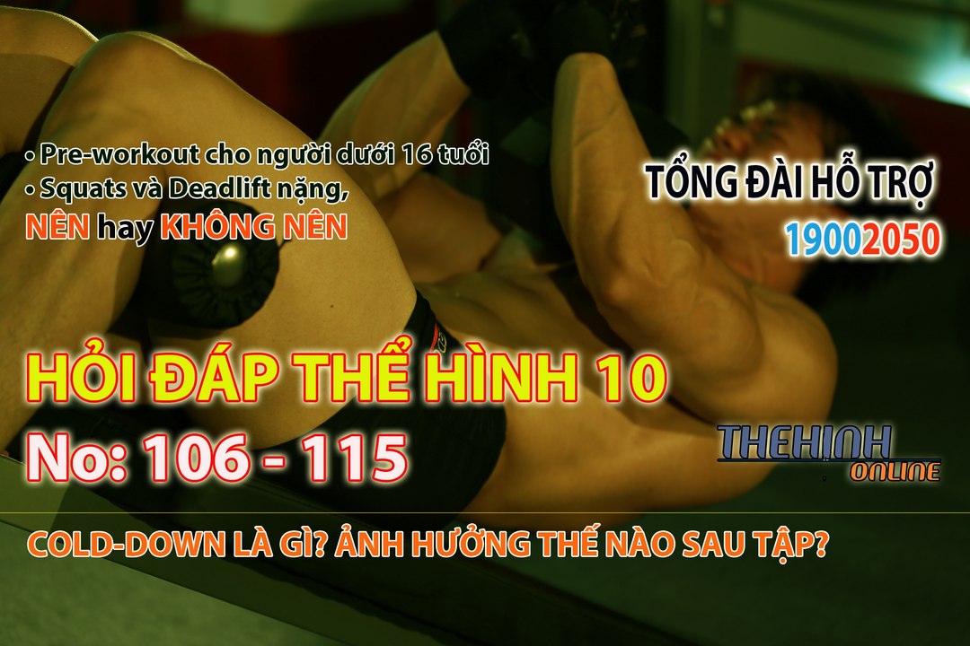 Hỏi đáp thể hình số 10 - Có nên sử dụng steroids không - Có nên tập deadlift squast nặng hay không?