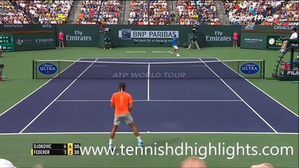 | Roger Federer | | Novak Djokovic | 2015 Indian Wells Final Highlights