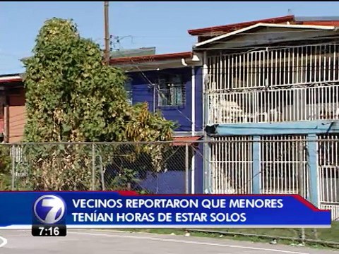 Niños rescatados tras permanecer en aparente abandono se recuperan en el Hospital de Niños