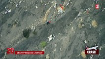 Les débris de l'A320 sont éparpillés sur plusieurs hectares