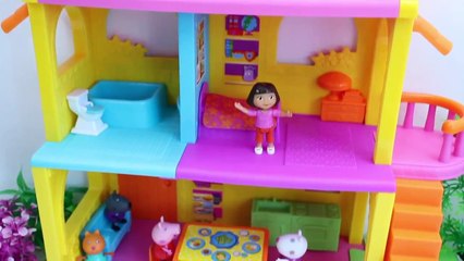 Dora The Explorer Play Dollhouse Casa de Dora La Exploradora Dora's House Playset Fisher Price Toys