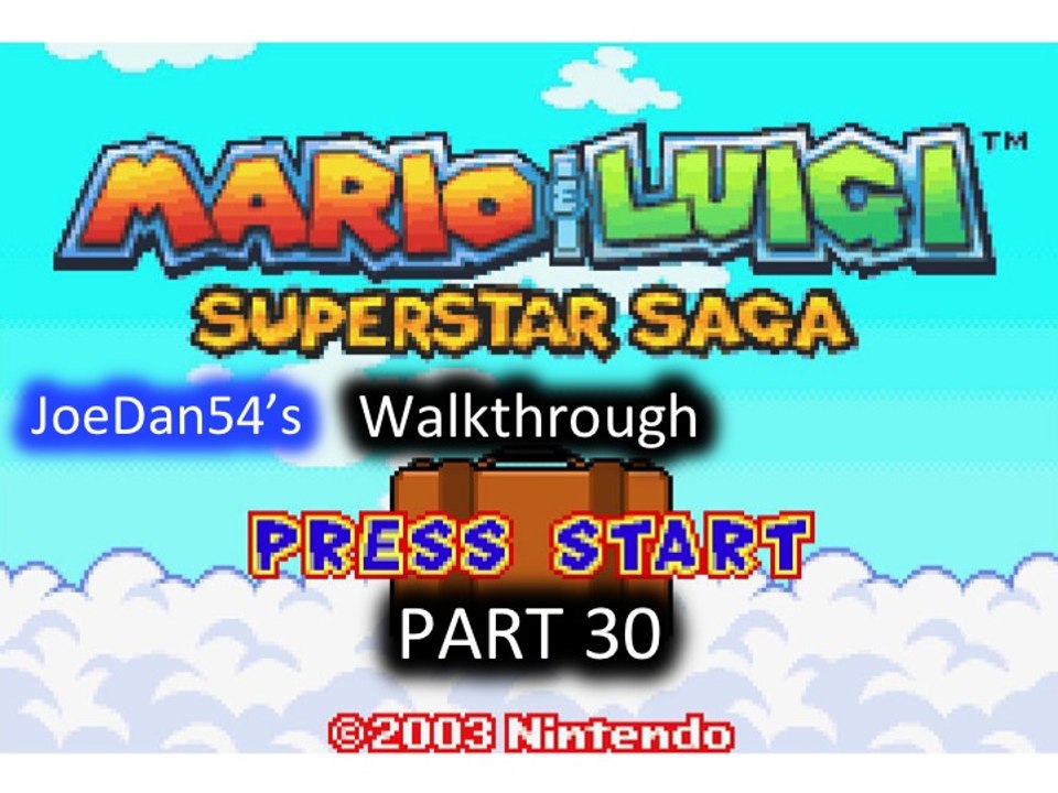 Mario & Luigi: Superstar Saga Walkthrough Part 30