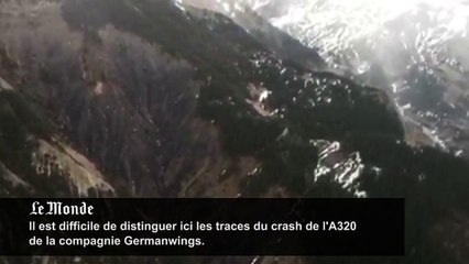 Airbus A320 : des images de la zone de l'accident