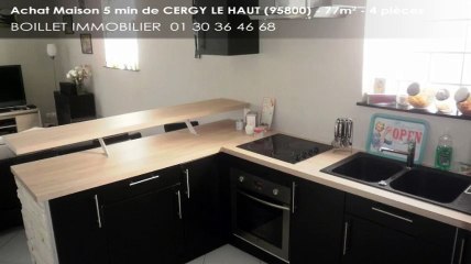 A vendre - Maison - 5 min de CERGY LE HAUT (95800) - 4 pièces - 77m²