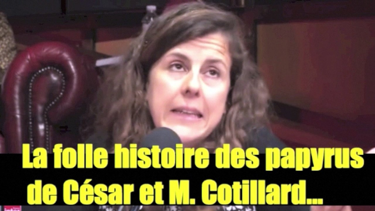 La folle histoire des papyrus de César (et Marion Cotillard...)
