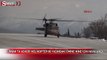 Askeri helikopter Emine Nine için havalandı