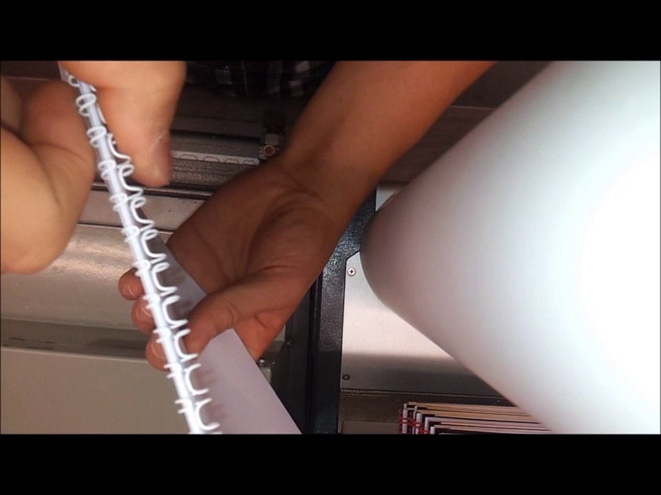 Faire mon livre reliure métal partie 2