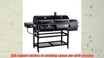 Backyard Pro Portable Outdoor Gas and Charcoal Grill / Smoker - Knocked Down