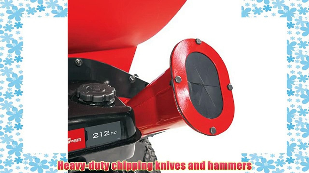 Earthquake 14267 Chipper Shredder with 212cc 4-Cycle Viper Engine