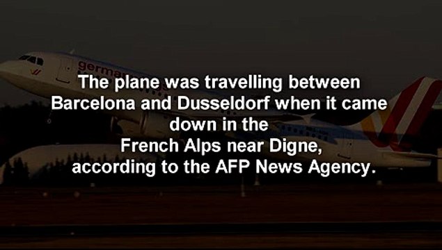 Germanwings A320 crashed at French Alps-