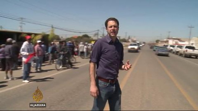 Farmworkers strike in northwestern Mexico