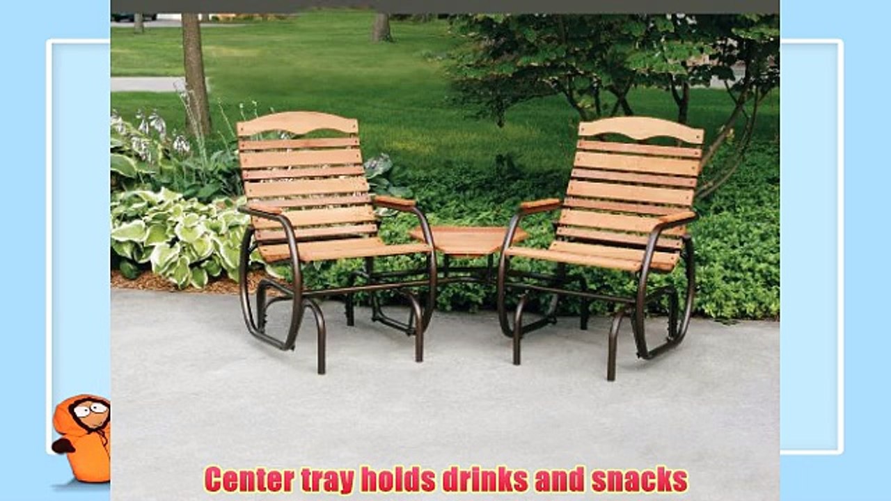 Jack Post CG-30Z Country Garden Glider Tete-a-Tete Bronze