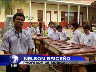 Seis pequeños marimbistas de Cañas resaltarán el folclor en cumbre de CELAC