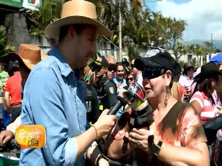 Esto fue parte de lo que se vivió ayer en Palmares