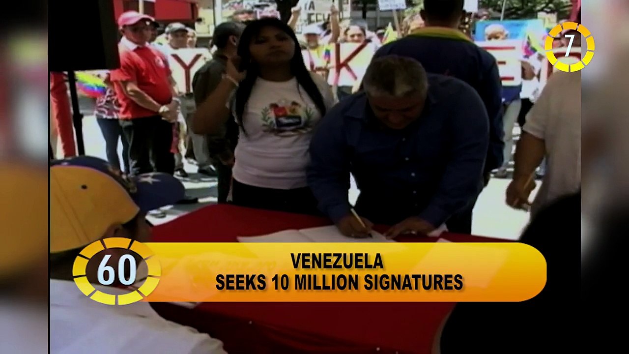 In 60 Seconds: 2.8 million tweets in support of Venezuela