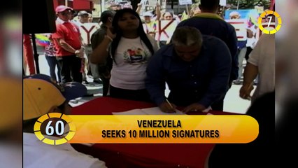 In 60 Seconds: 2.8 million tweets in support of Venezuela