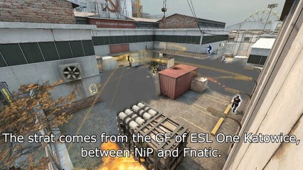 CS:GO NiP vs Fnatic - A-site Push on de_cache