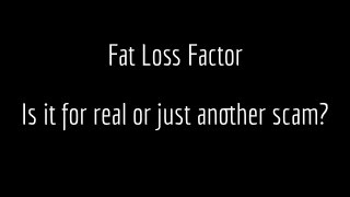 Fat Loss Factor Review Fat Loss Factor