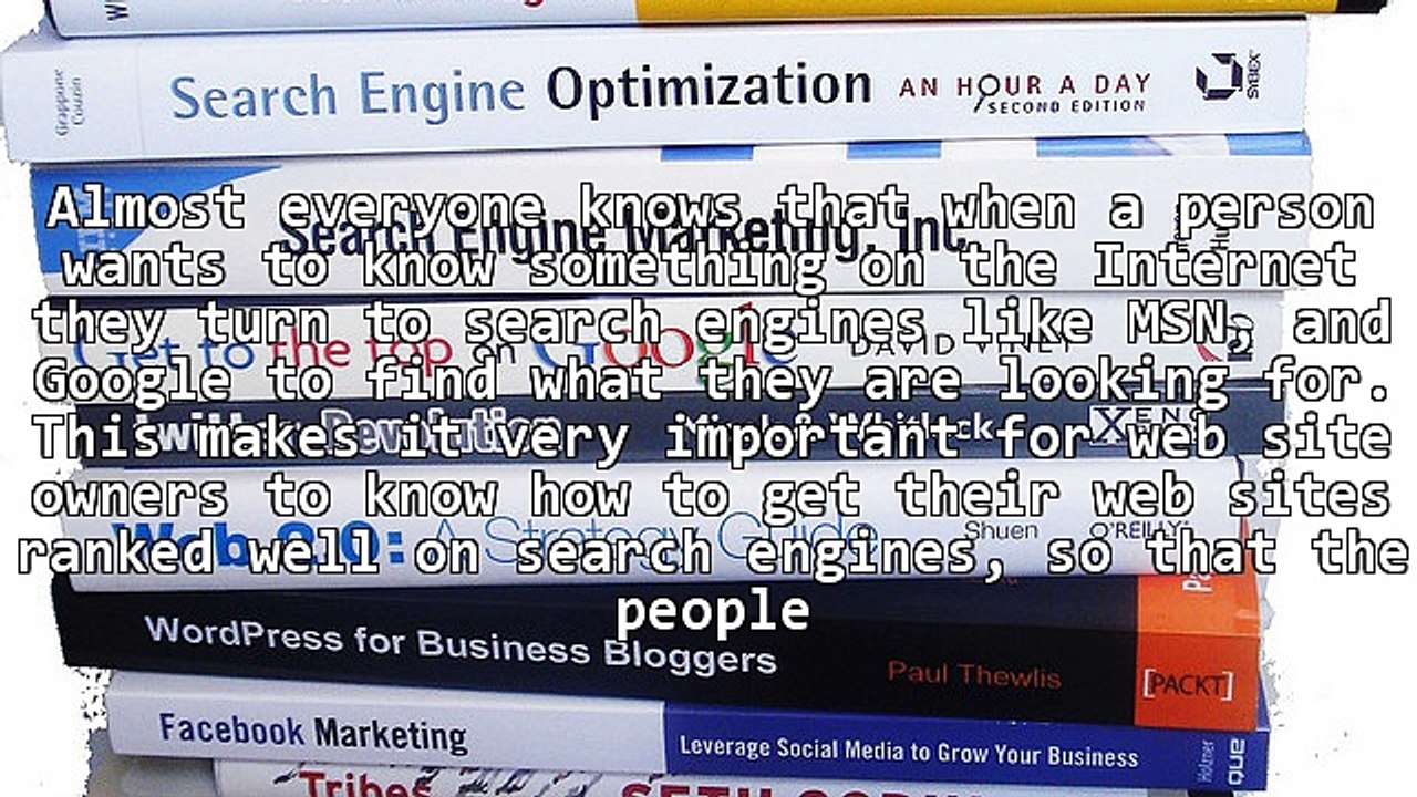 Easy Ways To Get Your Web Site Noticed by Search Engines.