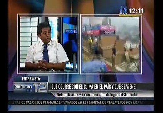 Senamhi: Aún hay condiciones favorables para clima inestable y fuertes lluvias