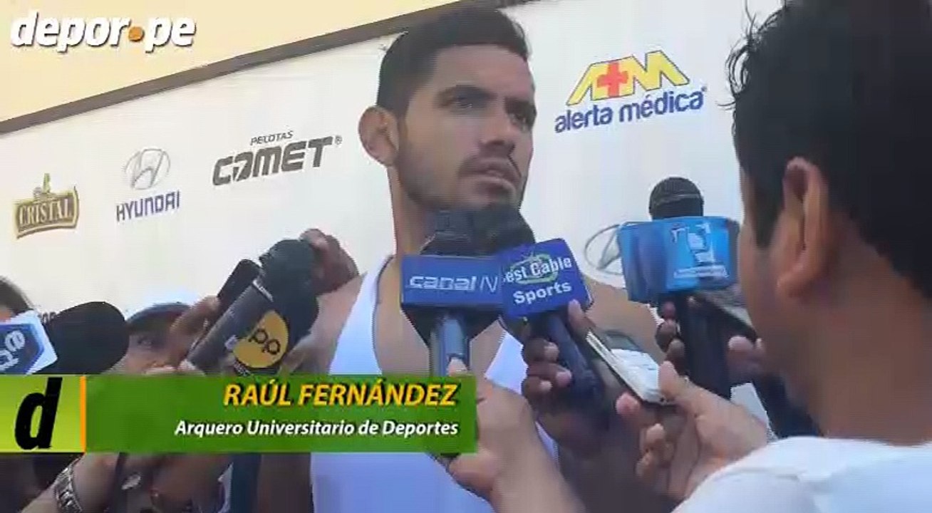 Raúl Fernández: "De la Selección Peruana hablaré cuando esté en la Videna" (VIDEO)